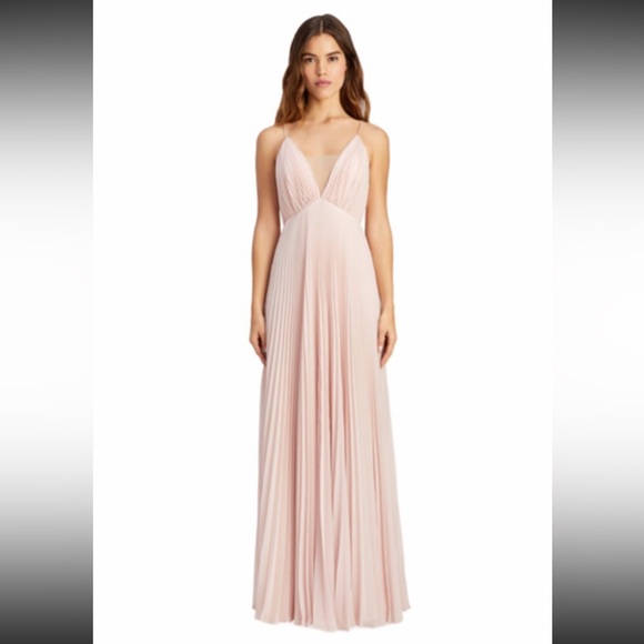 J.Jill Stuart Veronika Shiffon Gown Maxi Dress - Picture 13 of 15
